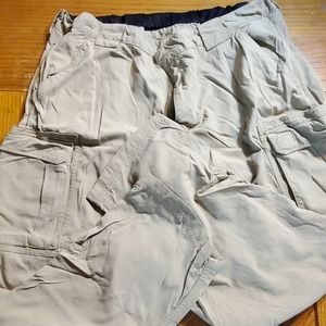 **not for sale**DULUTH TRADING CO KHAKI CARGOS 2XL
